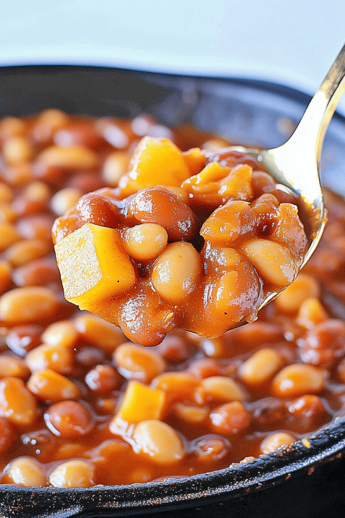 Easy Apple Pie Baked Beans Recipe