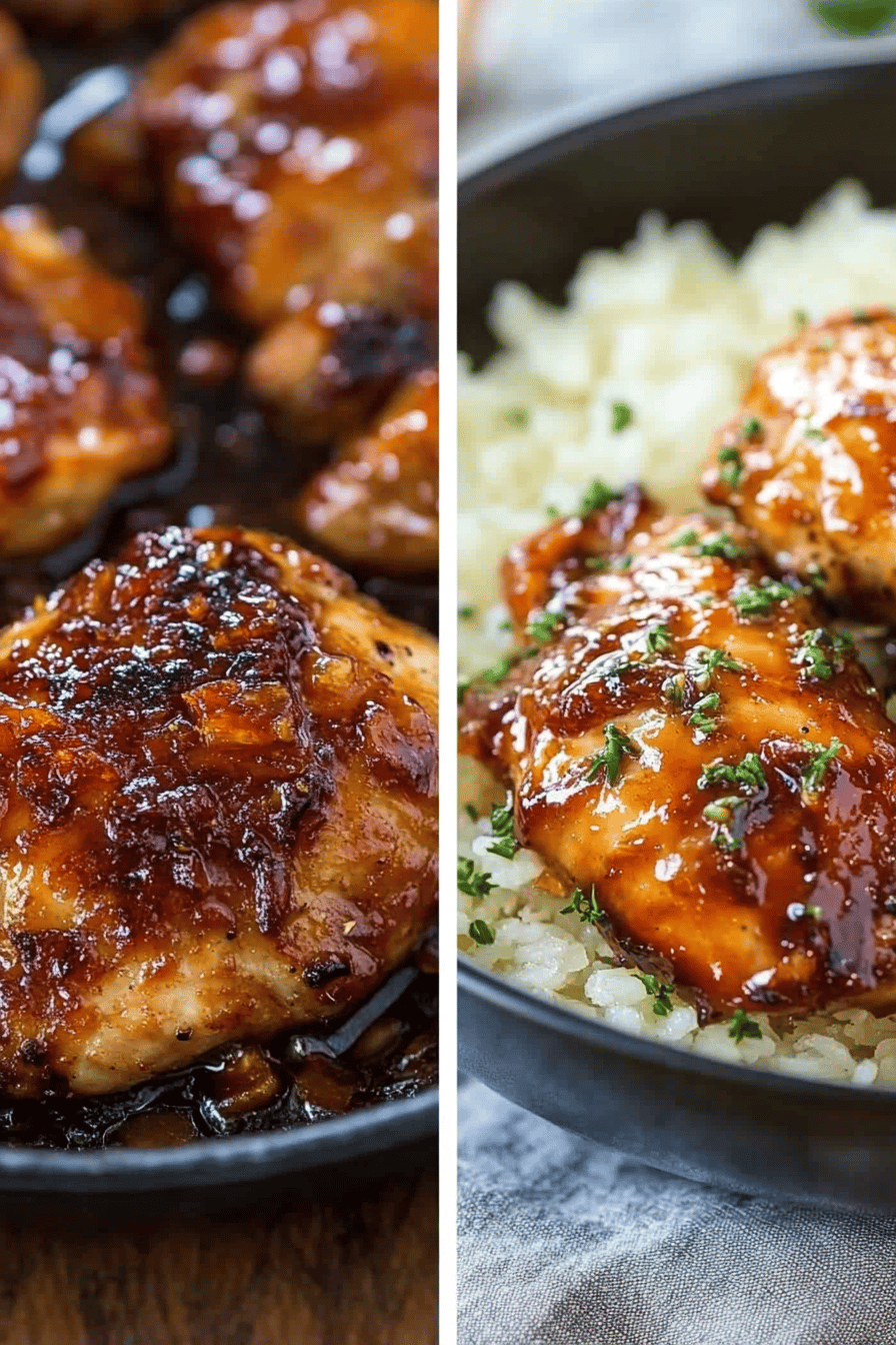 Easy Apricot Chicken Recipe Final Dish Presentation
