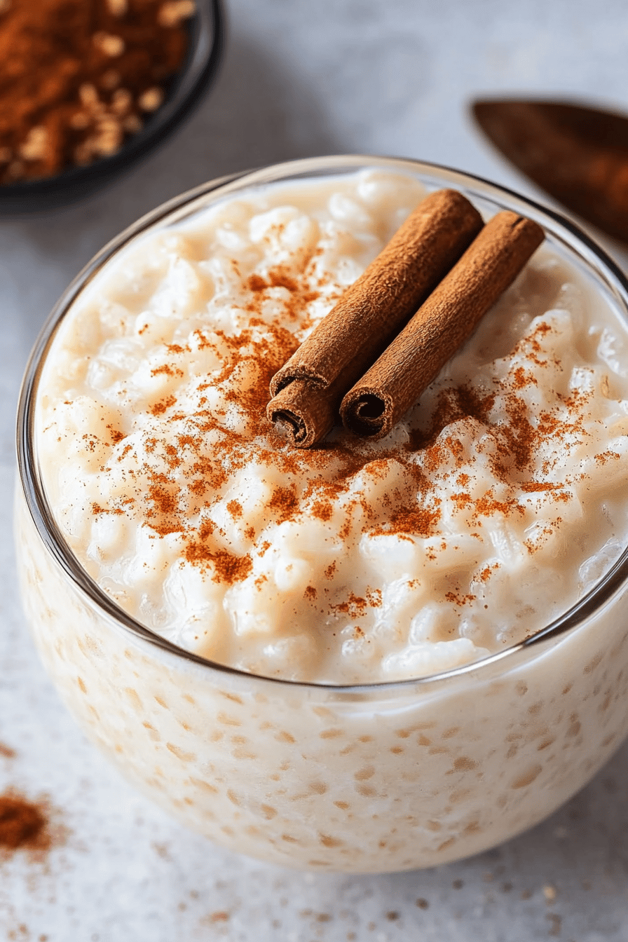 Easy Arroz con Leche Recipe Final Dish Presentation