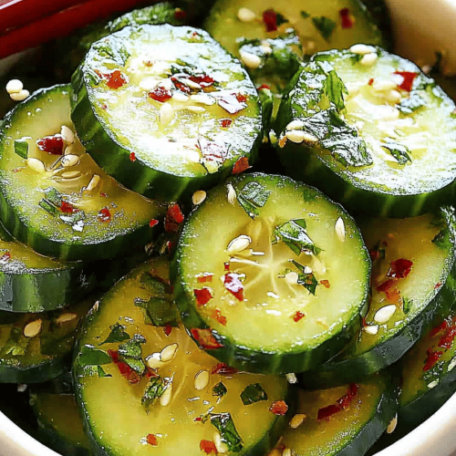 Easy Asian Cucumber Salad Recipe