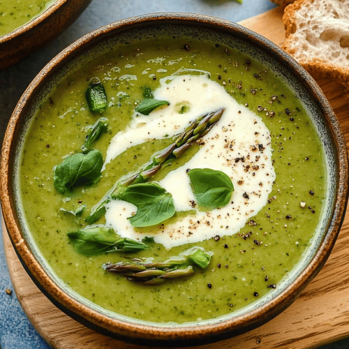 Easy Asparagus Soup Recipe