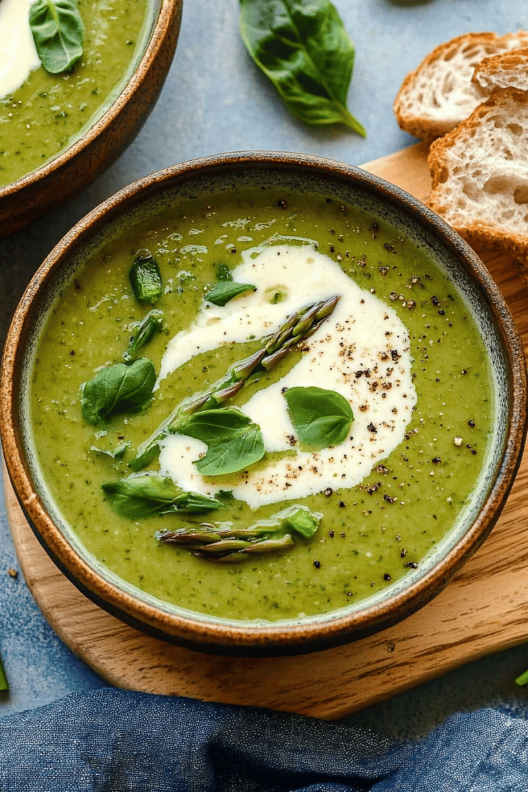 Easy Asparagus Soup Recipe