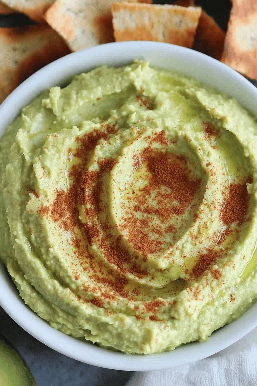 Easy Avocado Hummus Recipe ingredients
