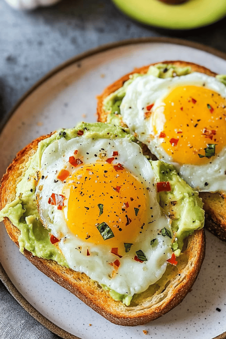 Easy Avocado Toast Recipe