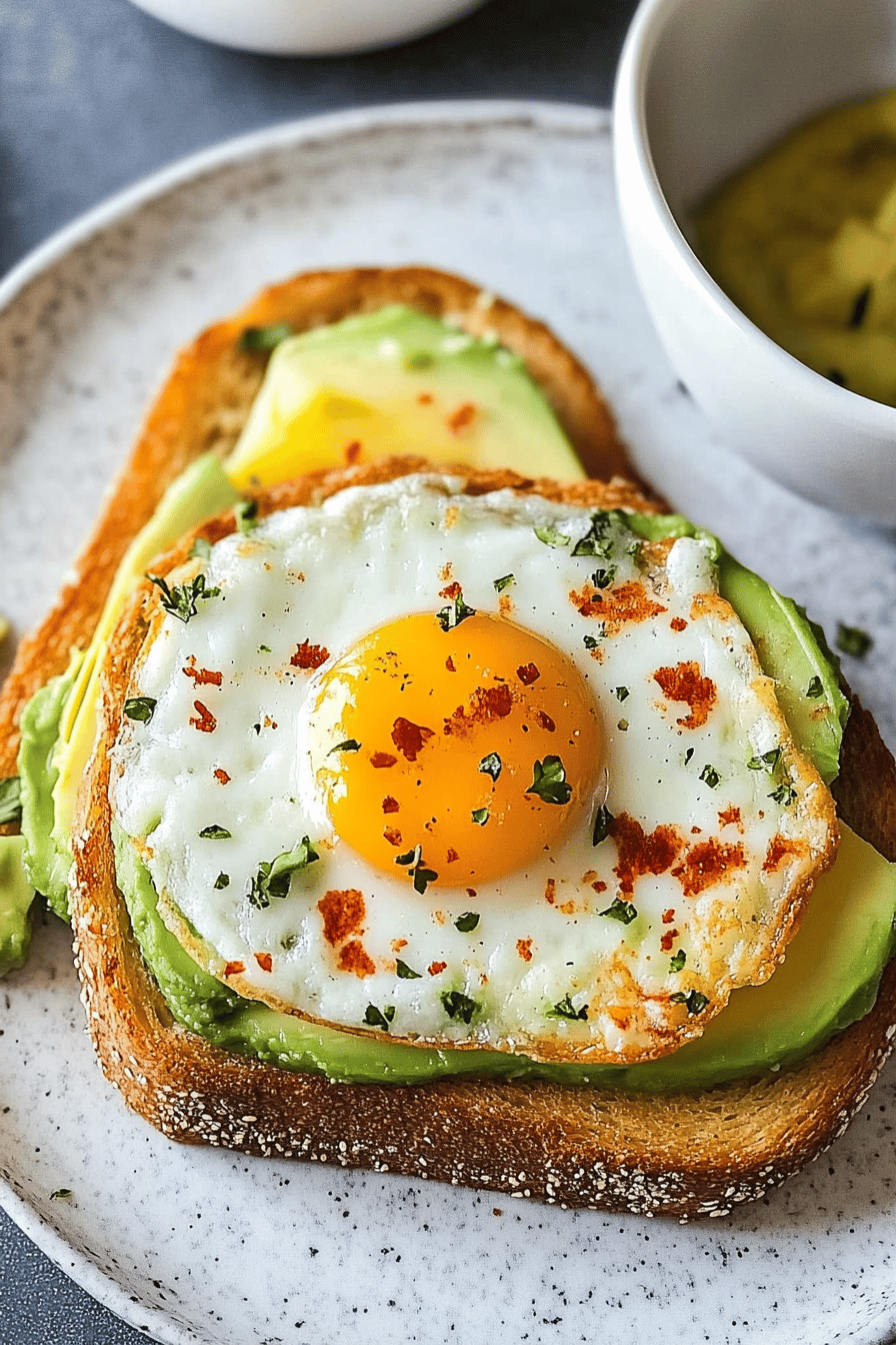 Easy Avocado Toast Recipe ingredients