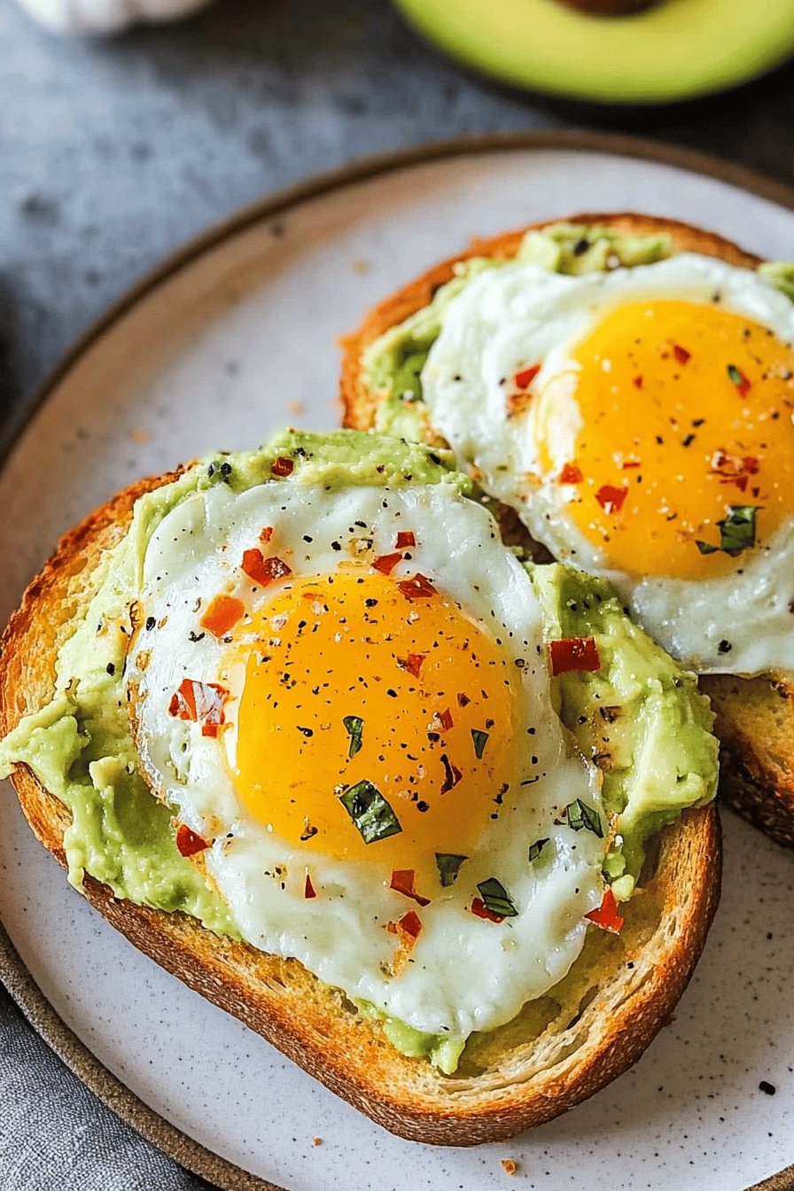 Easy Avocado Toast Recipe