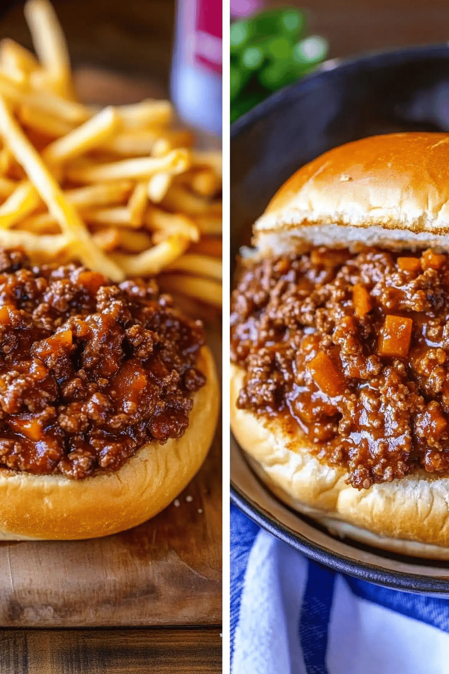 Easy BBQ Beef Sloppy Joes Recipe