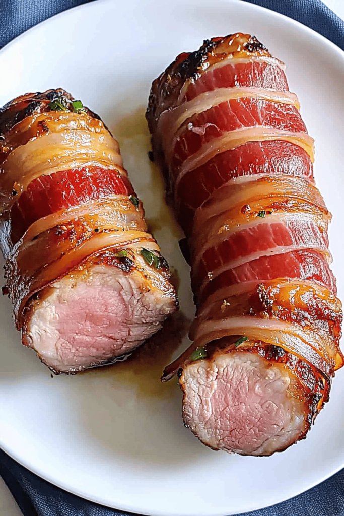 Easy Bacon-Wrapped Pork Tenderloin Recipe
