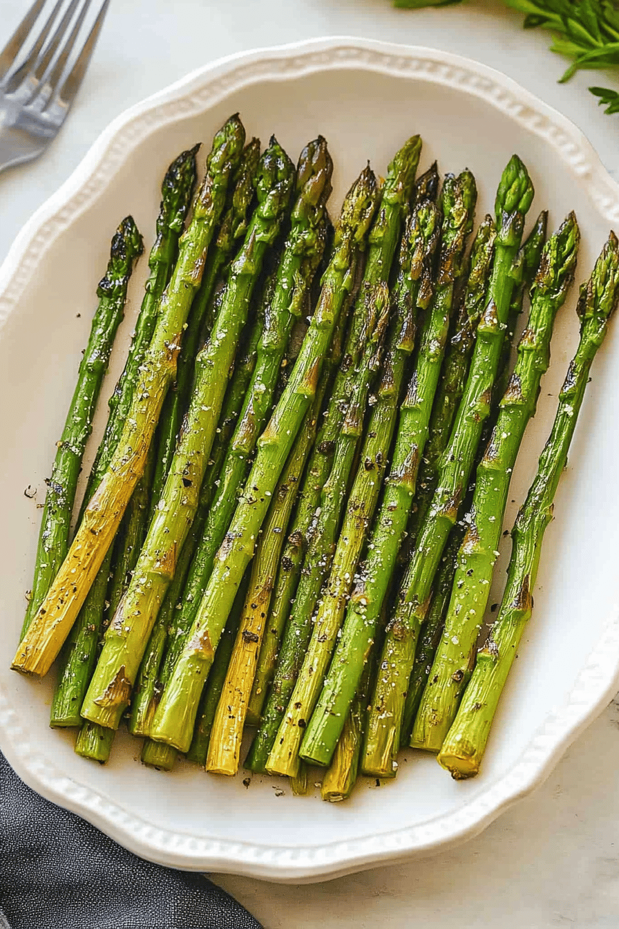 Easy Baked Asparagus Recipe ingredients
