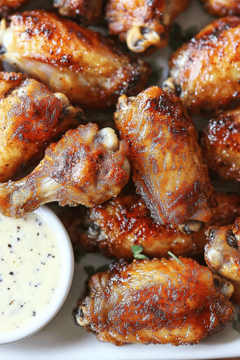 Easy Baked Chicken Wings Recipe