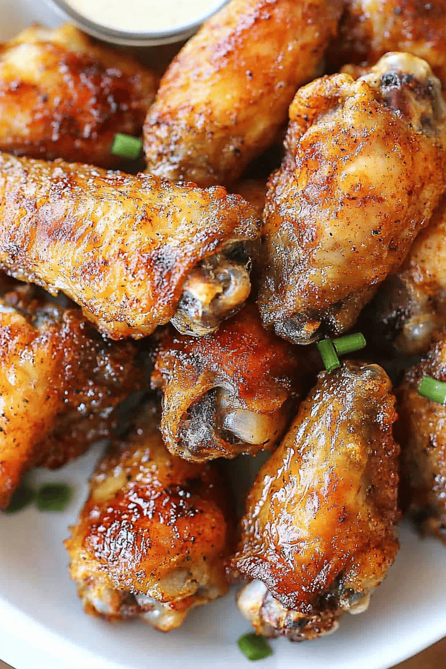 Easy Baked Chicken Wings Recipe ingredients