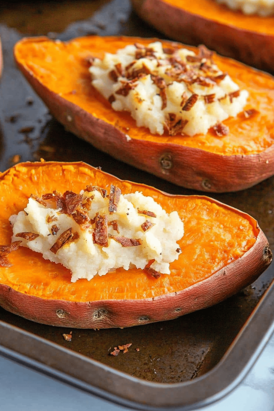 Easy Baked Sweet Potatoes Recipe ingredients