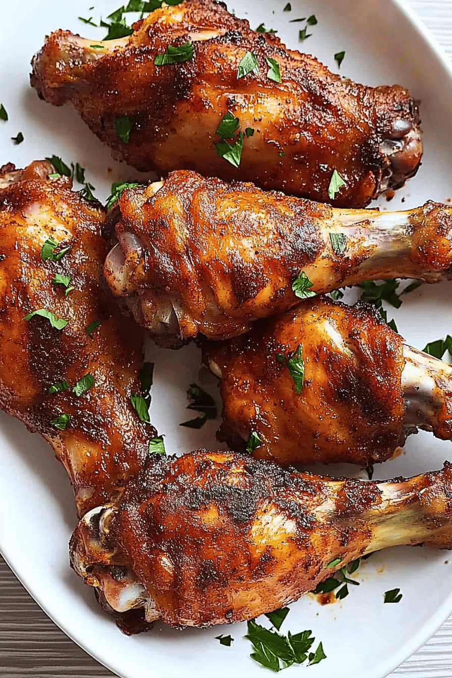 Easy Baked Turkey Wings Recipe