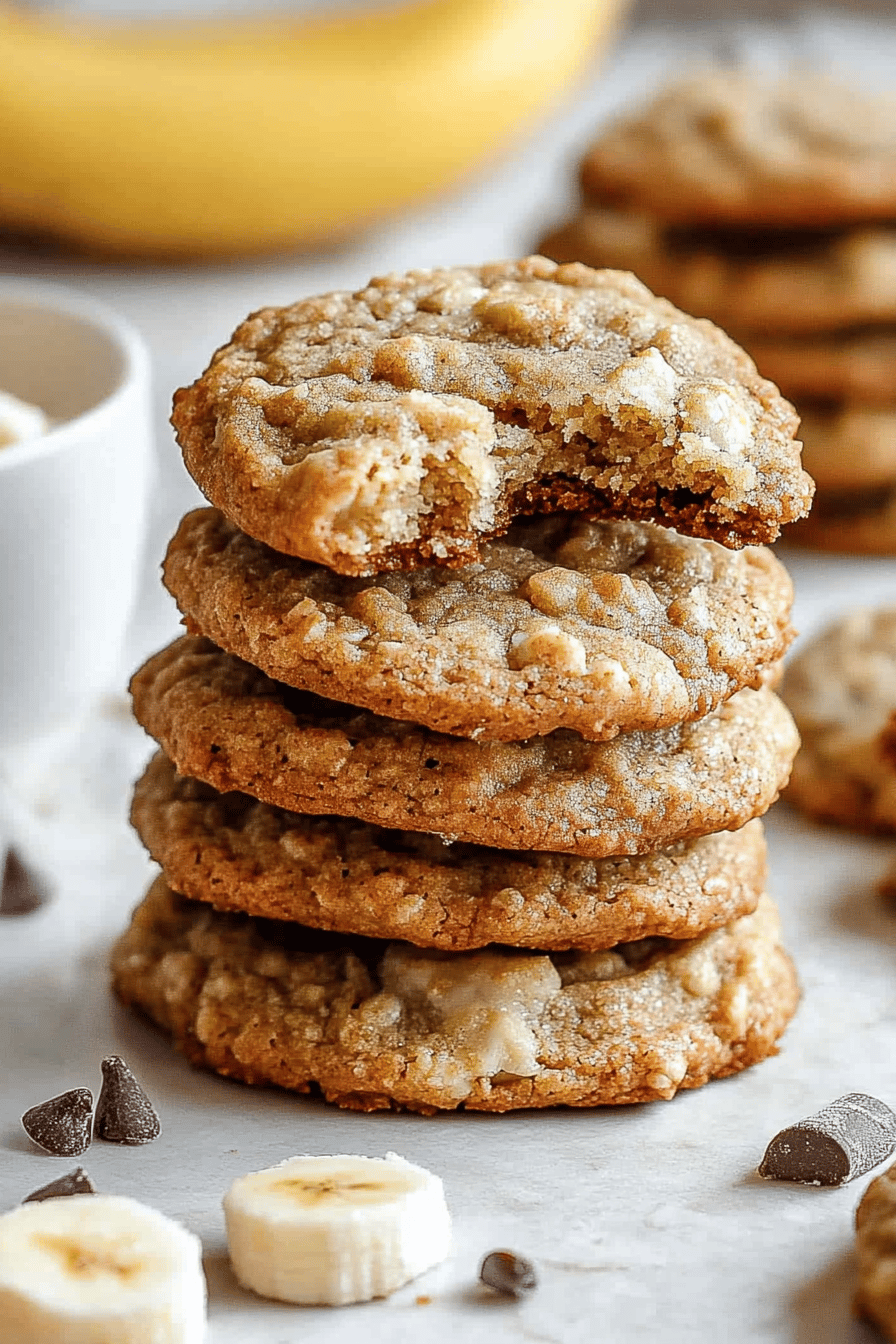 Easy Banana Bread Cookies Recipe