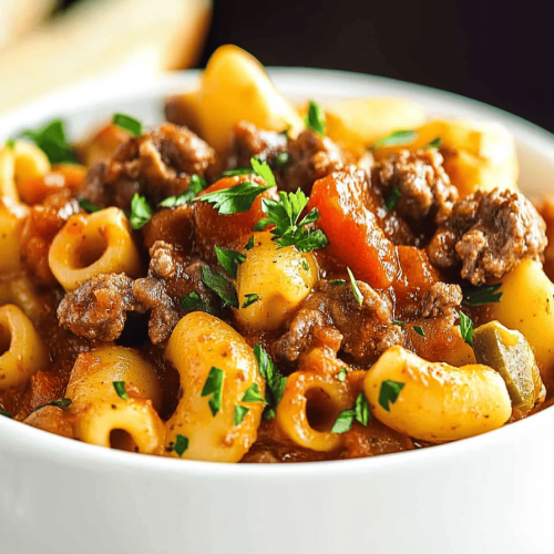 Easy Beef Goulash Recipe