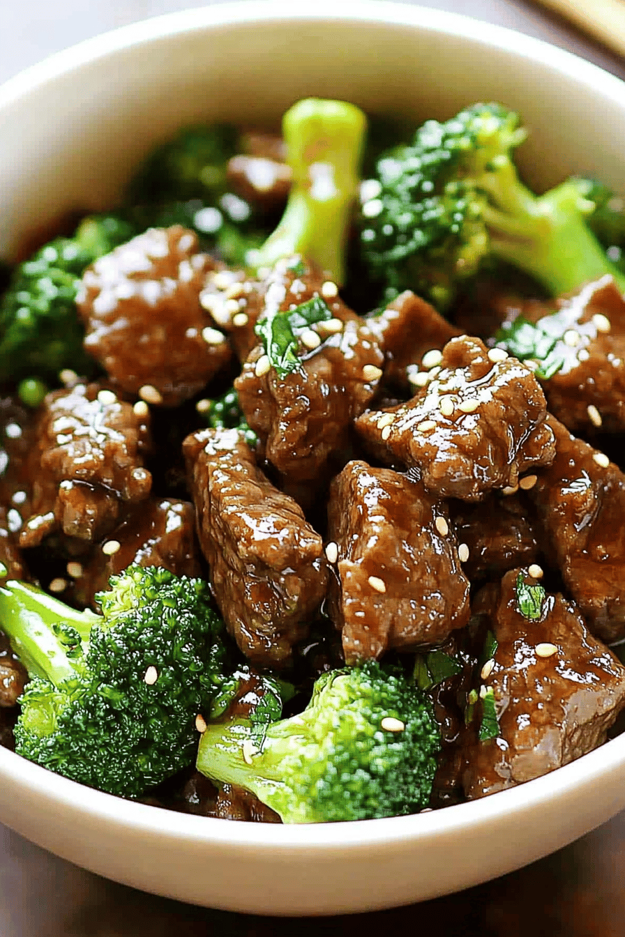 Easy Beef with Broccoli Recipe ingredients