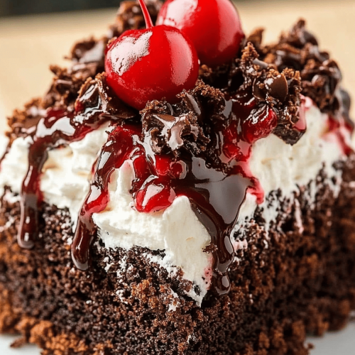 Easy Black Forest Cake Recipe