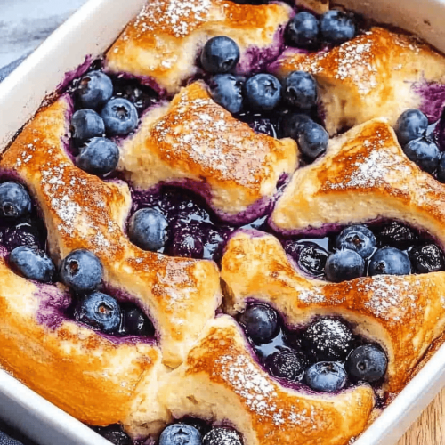 Easy Blueberry French Toast Bake Recipe