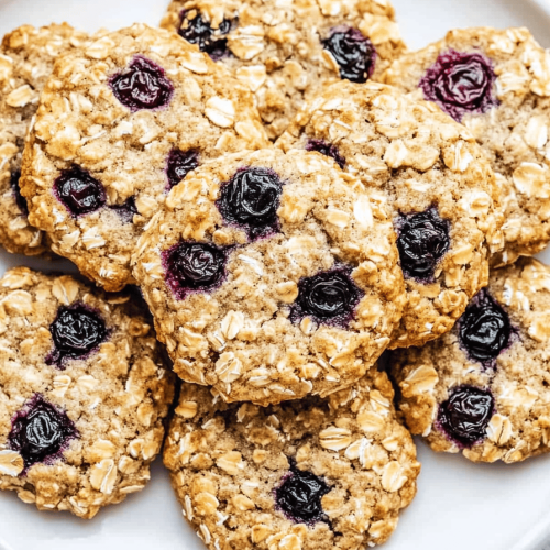 Easy Blueberry Oatmeal Cookies Recipe