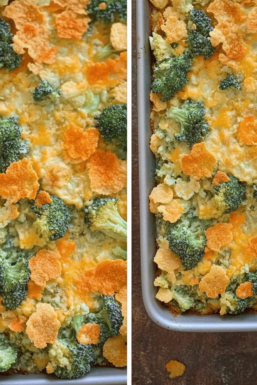 Easy Broccoli Casserole Recipe ingredients