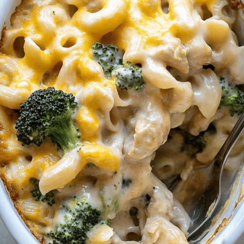 Easy Broccoli Chicken Pasta Casserole Recipe