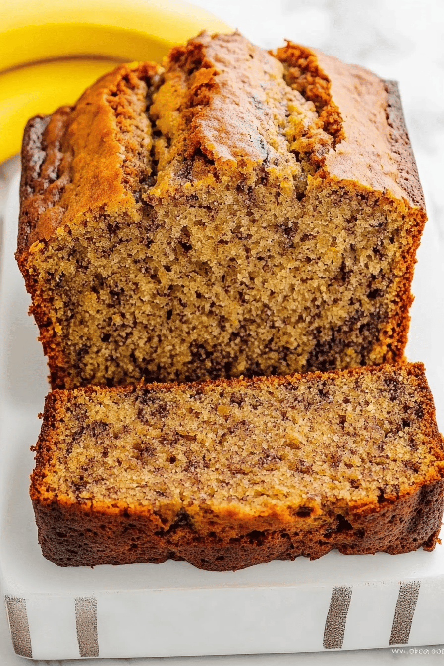 Easy Brown Sugar Banana Bread Recipe