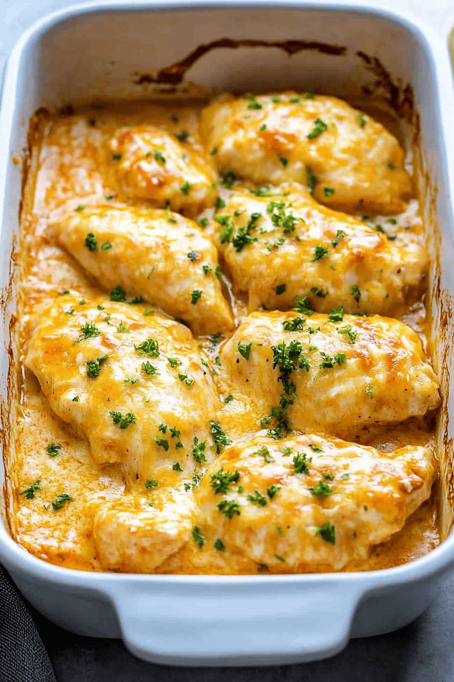 Easy Buffalo Chicken Bake Recipe Final Dish Presentation