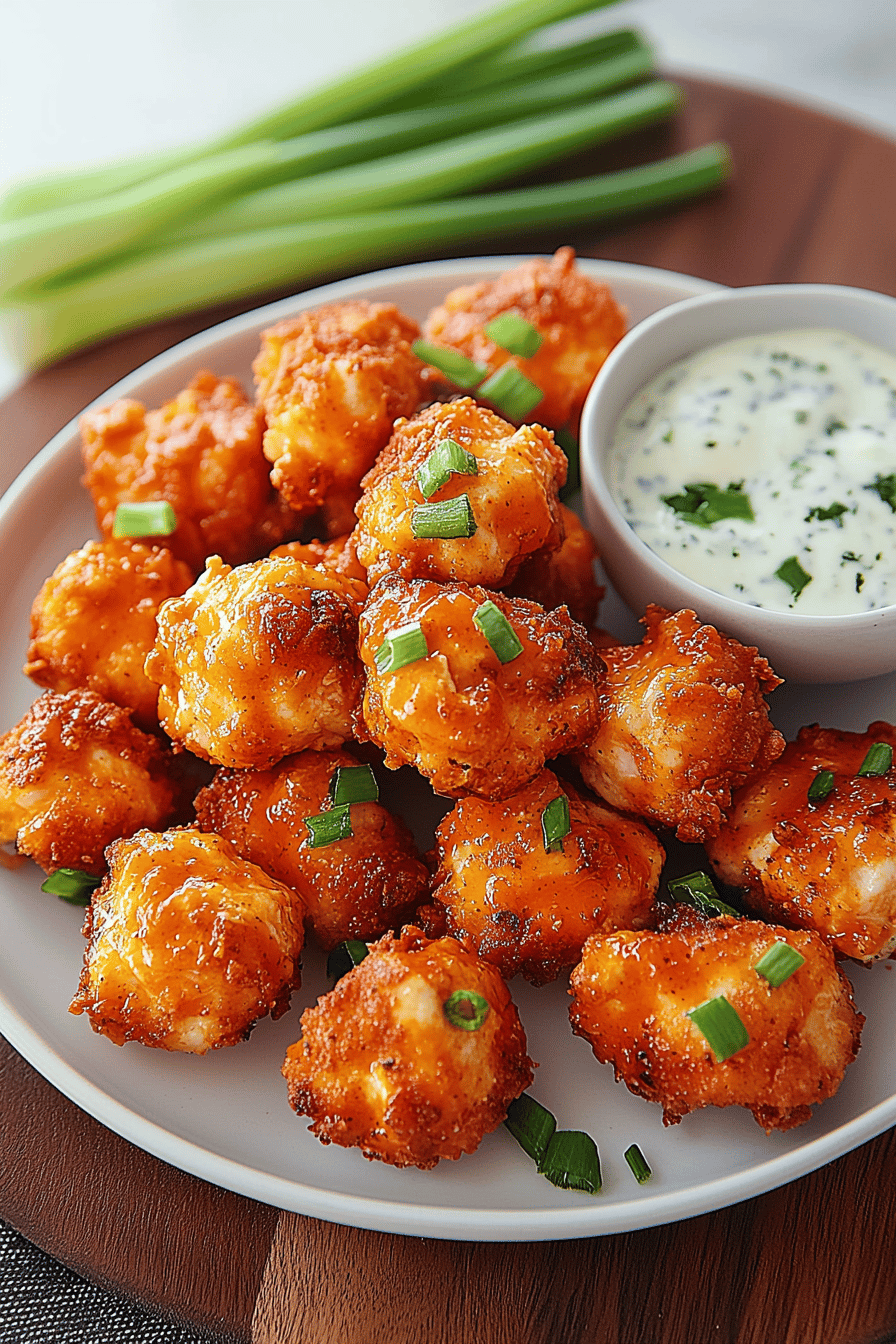 Easy Buffalo Chicken Bites Recipe ingredients