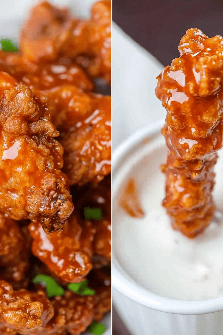 Easy Buffalo Chicken Tenders Recipe ingredients