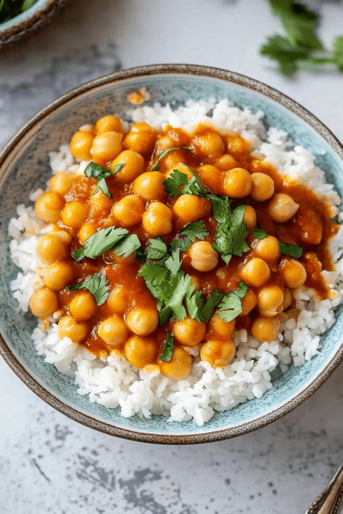 Easy Butter Chickpeas Recipe