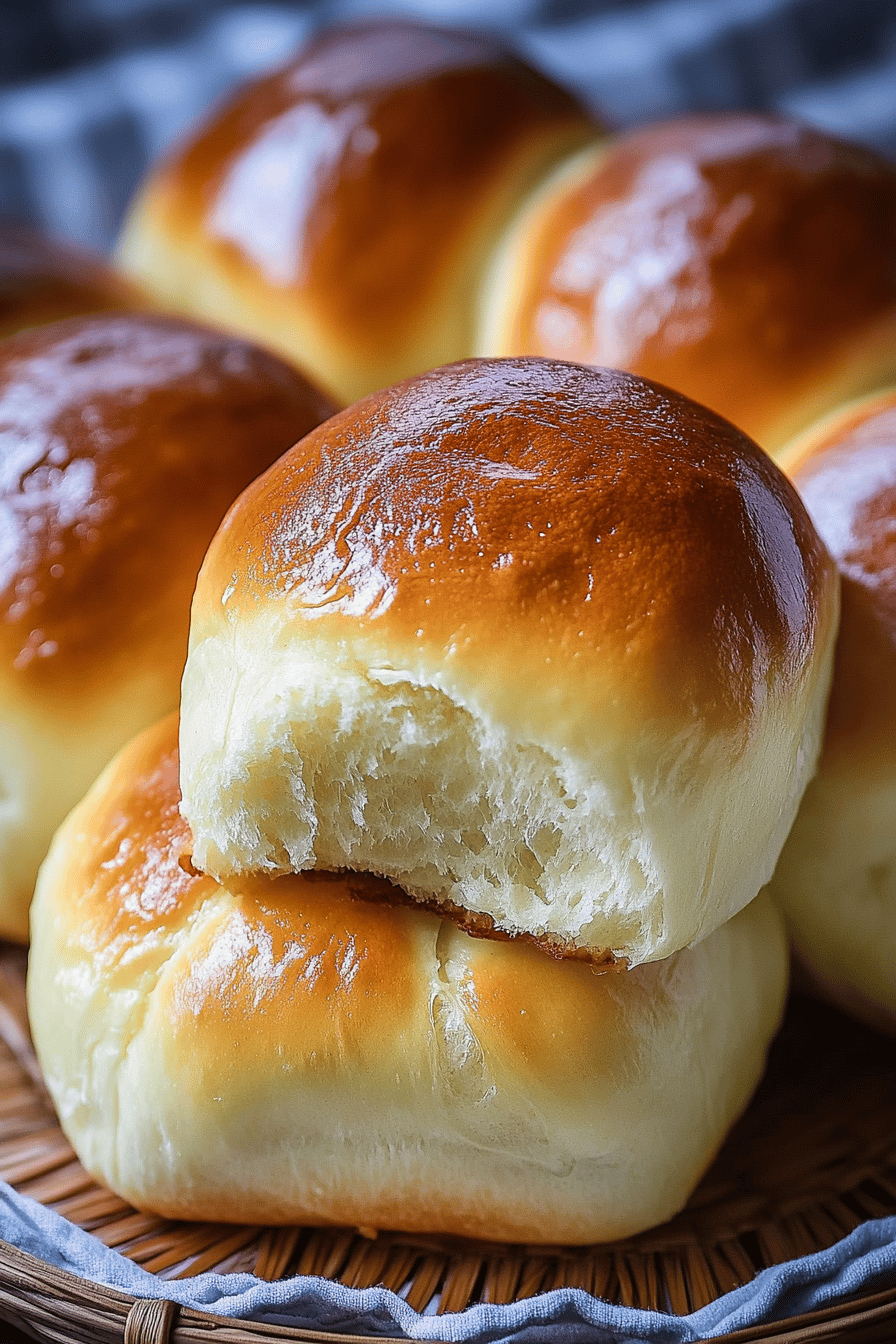 Easy Buttery Brioche Rolls Recipe ingredients