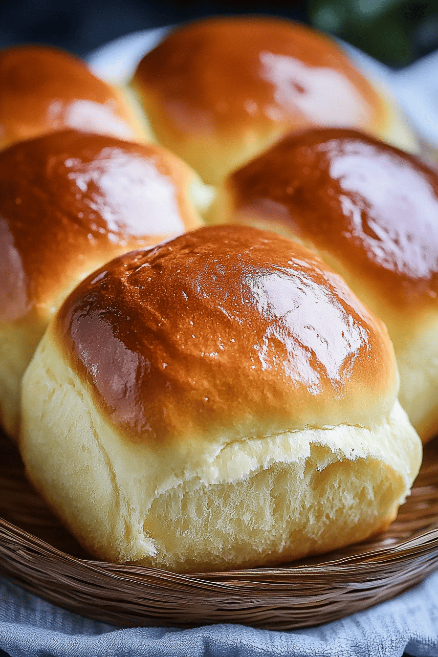 Easy Buttery Brioche Rolls Recipe