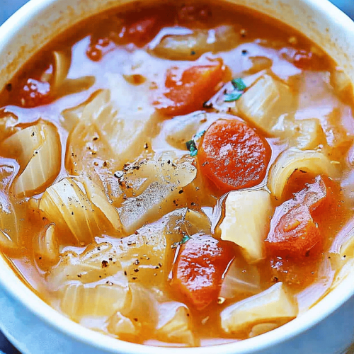 Easy Cabbage Soup Recipe
