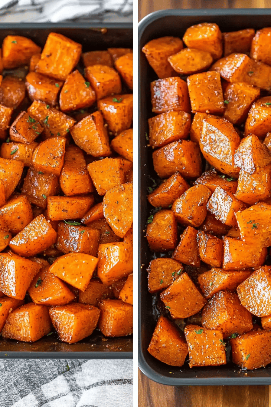 Easy Candied Yams Recipe Final Dish Presentation