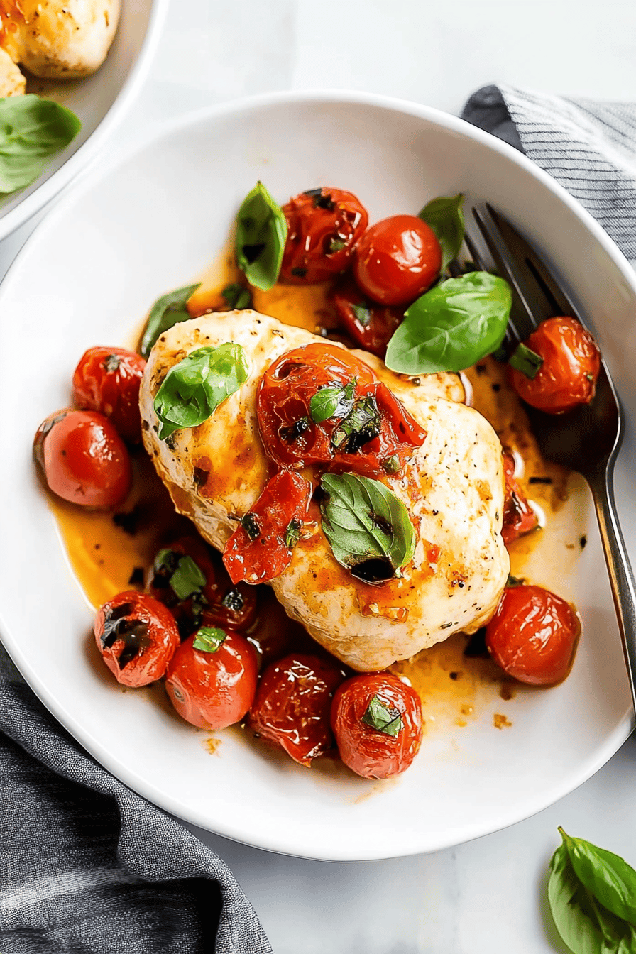 Easy Caprese Chicken Recipe ingredients