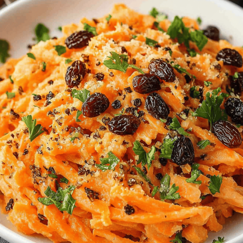 Easy Carrot Raisin Salad Recipe