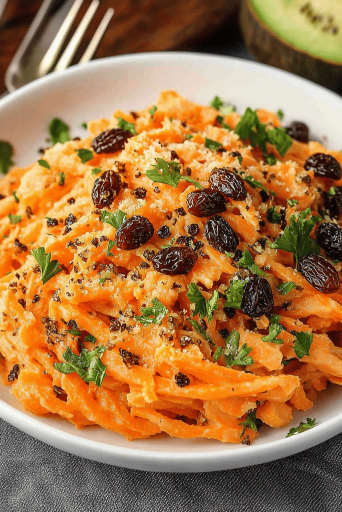 Easy Carrot Raisin Salad Recipe