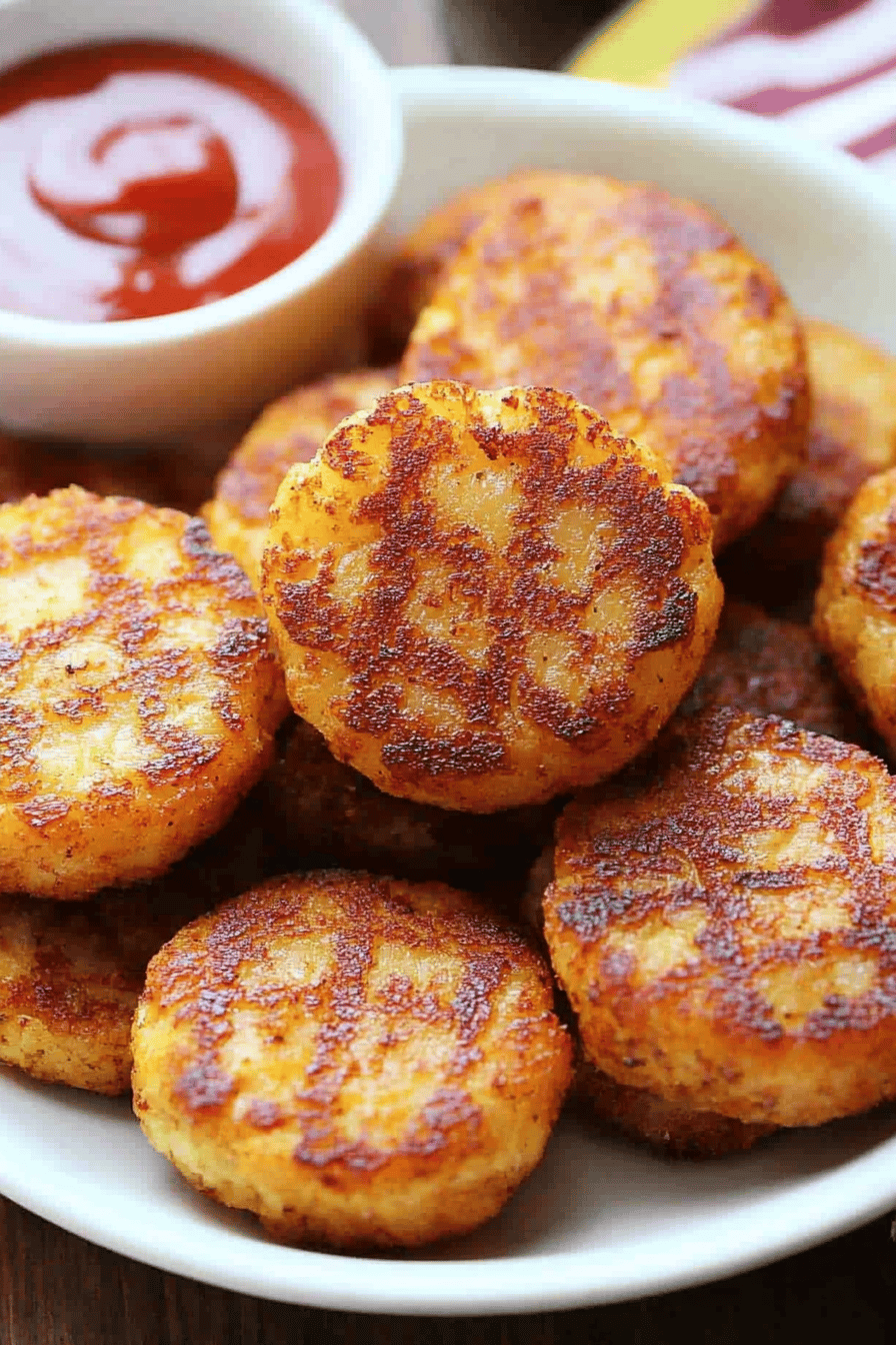 Easy Cauliflower Bites Recipe Final Dish Presentation