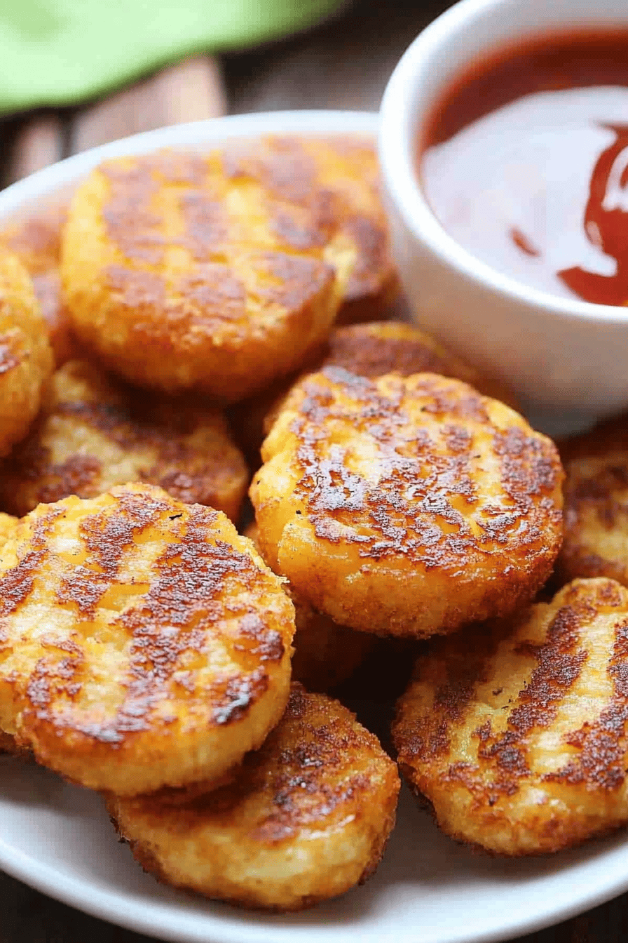 Easy Cauliflower Bites Recipe Final Dish Presentation