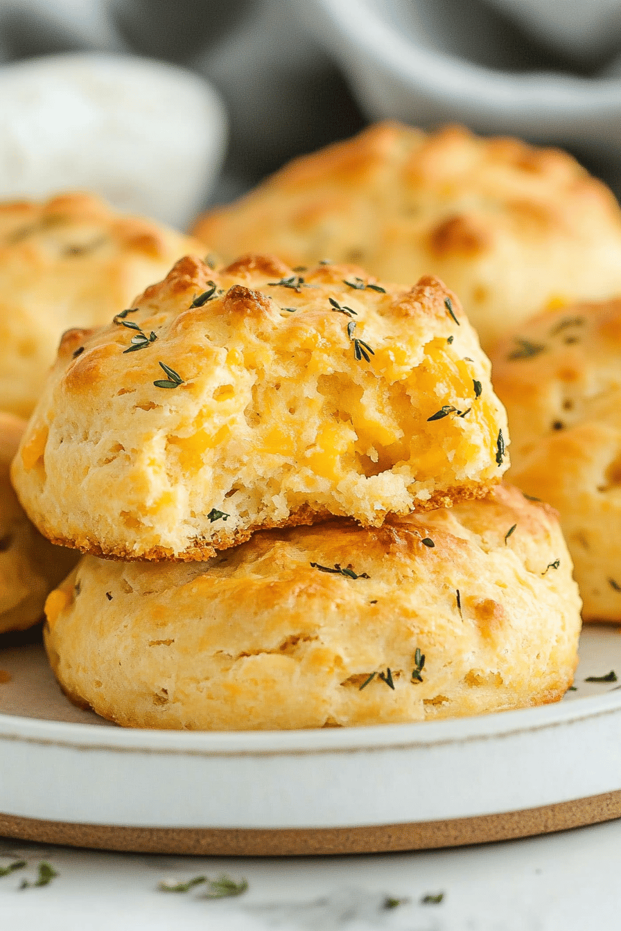 Easy Cheddar Biscuits Recipe ingredients