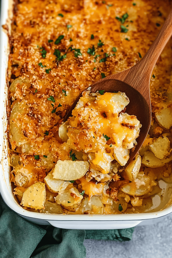 Easy Cheesy Potatoes Recipe
