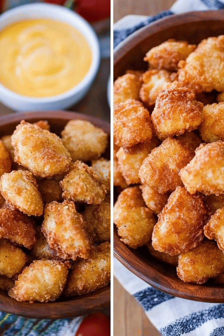 Easy Chick-Fil-A Nuggets Copycat Recipe Final Dish Presentation
