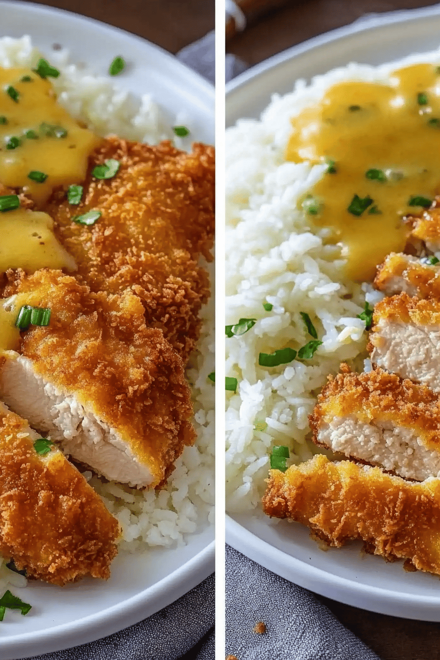 Easy Chicken Katsu Recipe Final Dish Presentation