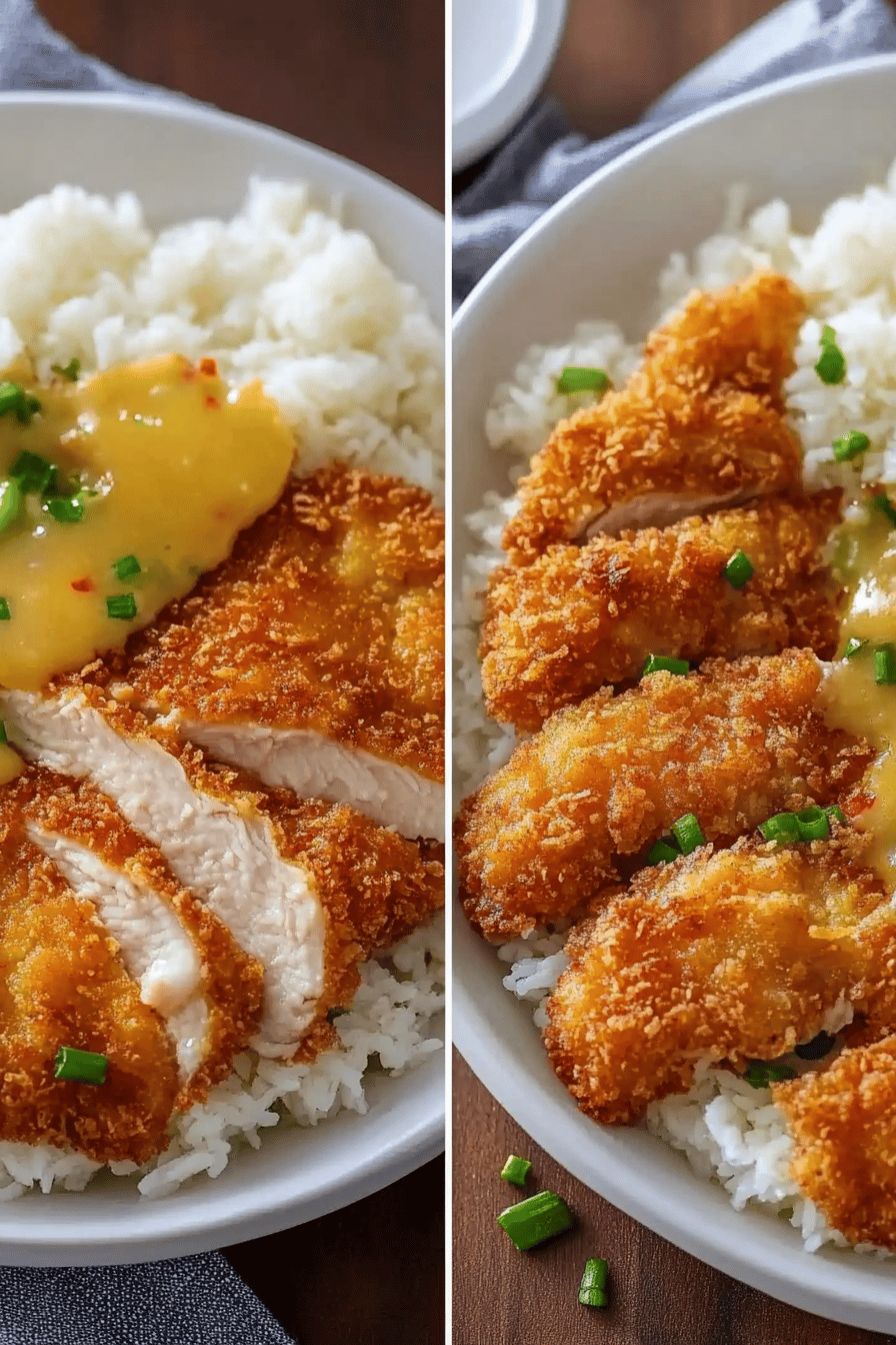 Easy Chicken Katsu Recipe Final Dish Presentation