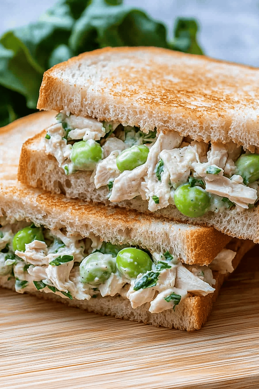 Easy Chicken Salad Sandwich Recipe Final Dish Presentation