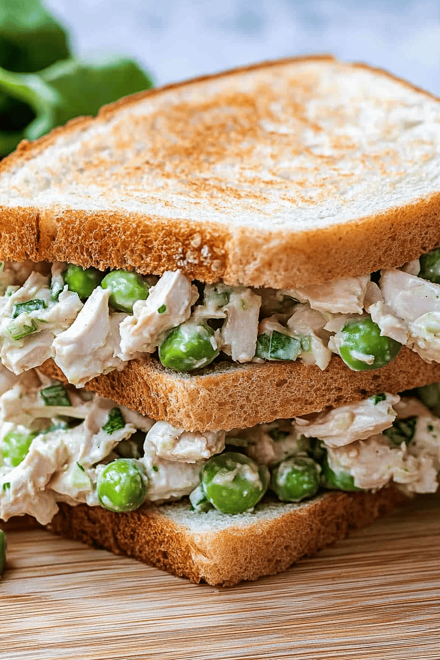 Easy Chicken Salad Sandwich Recipe Final Dish Presentation
