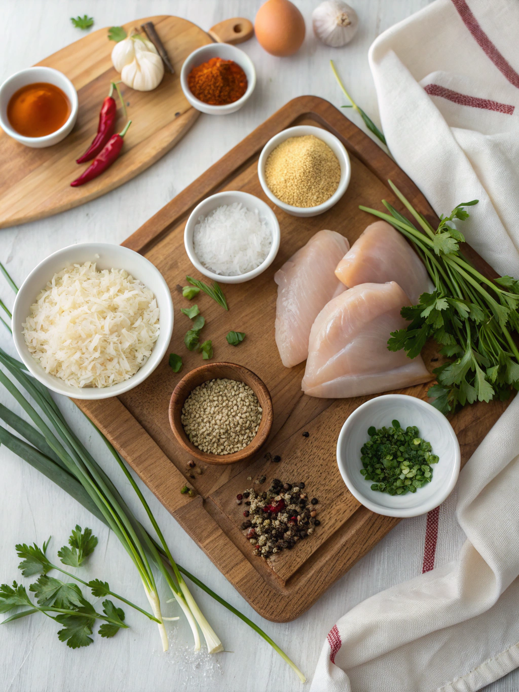 Easy Chicken and Rice Casserole Recipe ingredients