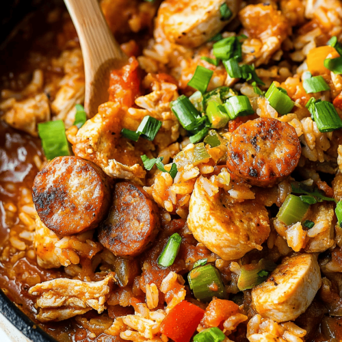 Easy Chicken and Sausage Jambalaya Recipe