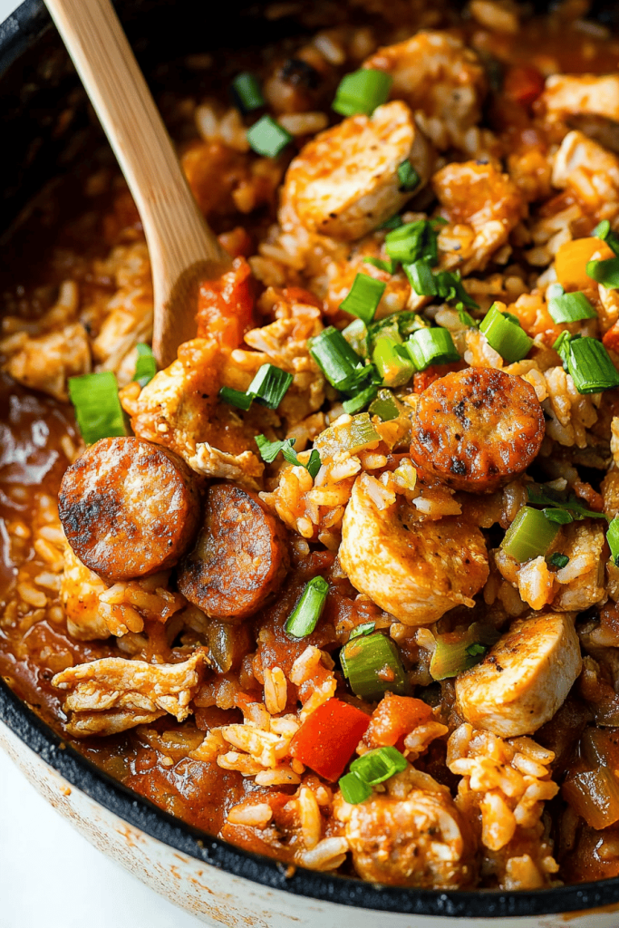 Easy Chicken and Sausage Jambalaya Recipe