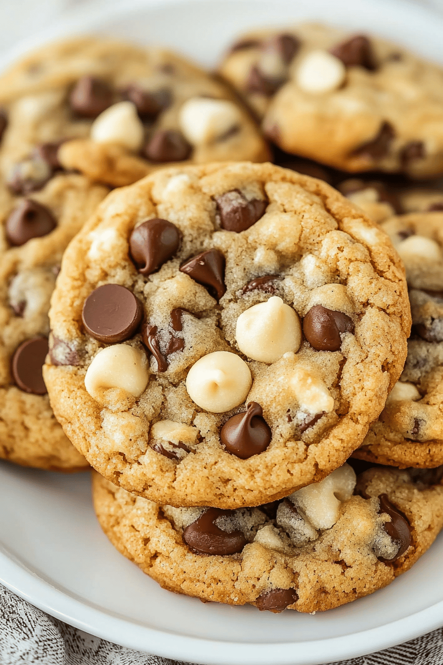 Easy Chocolate Chip Walnut Cookies Recipe Final Dish Presentation